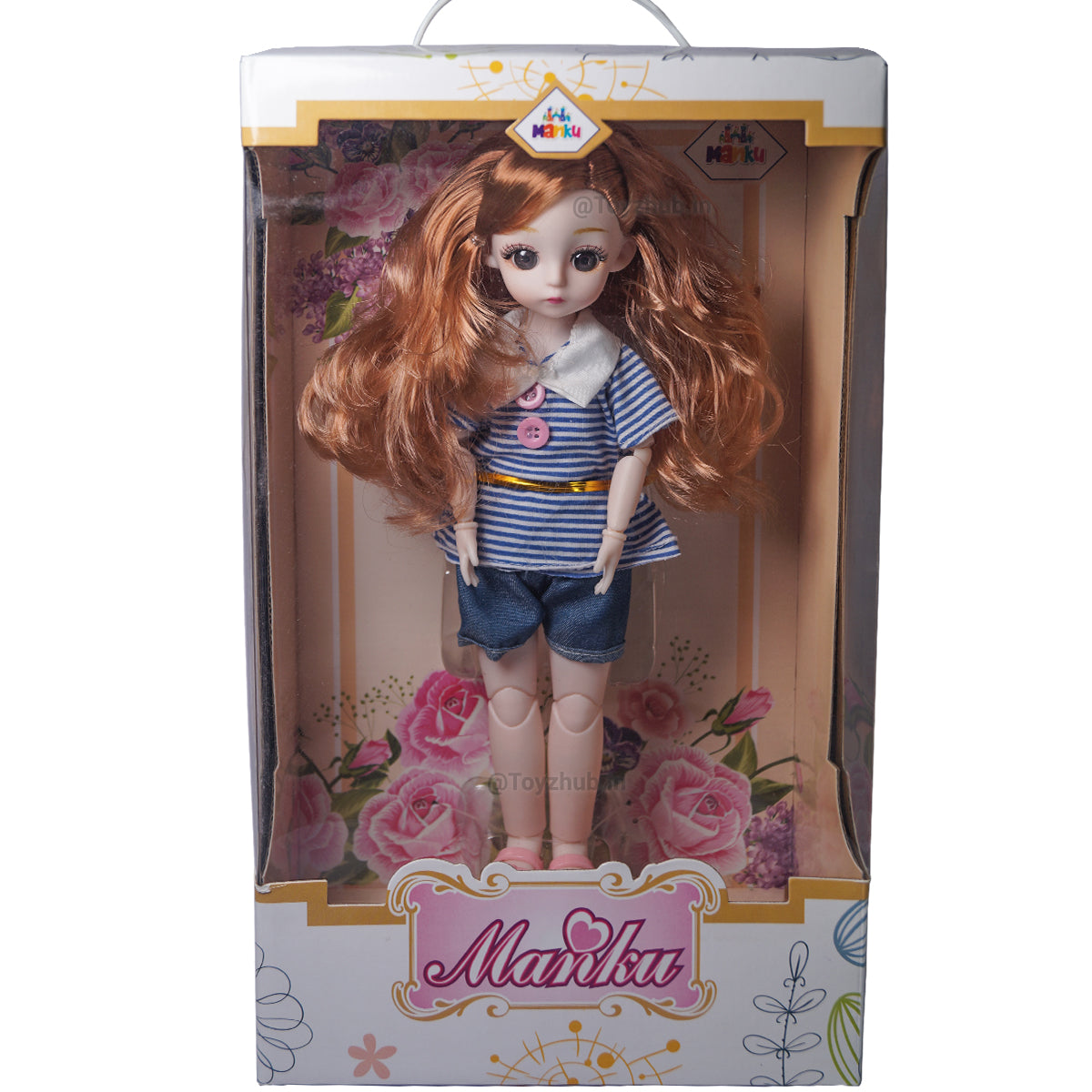 T-112-2 - Manku Doll Blue