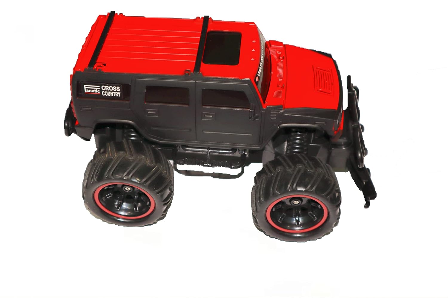 T-167 - Remote Control Mad Racing Modified Cross Country Truck and Racing Car 1:16 with Charger (RED&BLACK)