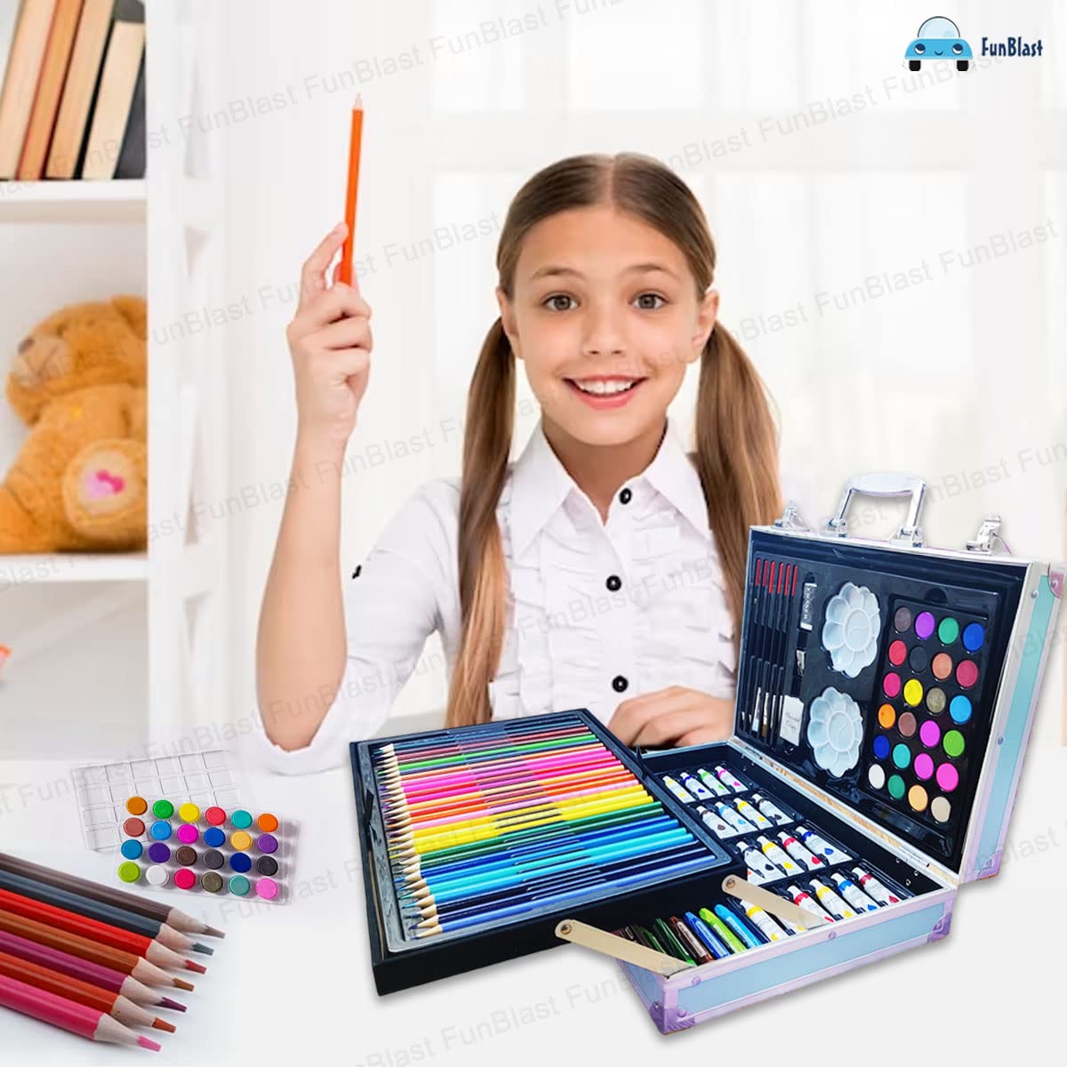 KALOUR 72 Colors Professional Oil Colored Pencils Wood Watercolor Pencils  Drawing Pencil Set For School Art Supplies Tin Box