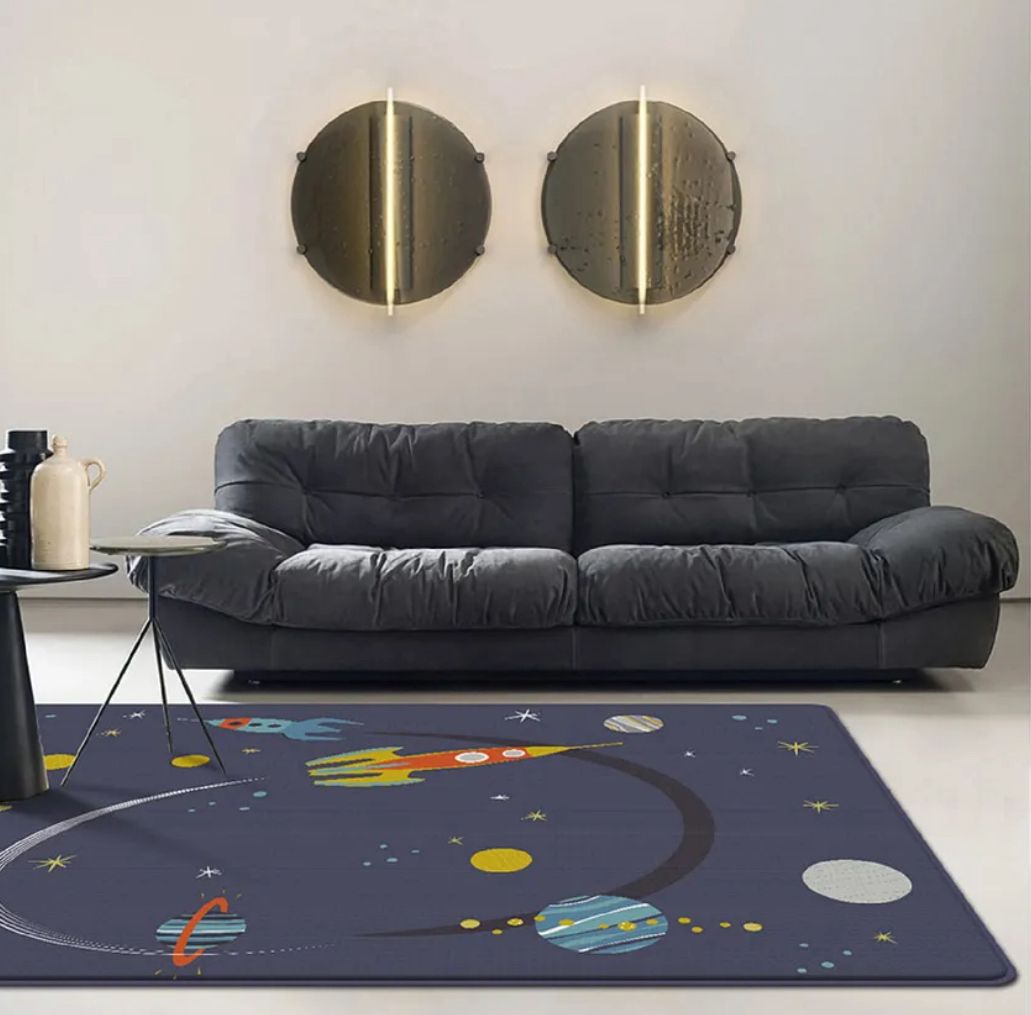 T-183 SOFT and EASY Folding SPACE NIGHT MAT for KIDs