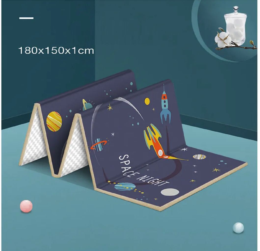 T-183 SOFT and EASY Folding SPACE NIGHT MAT for KIDs