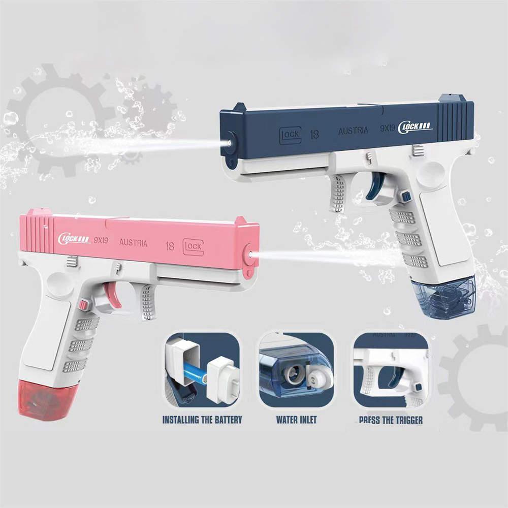 T-190 Electric Water Gun/Pistol (Blue and Pink )