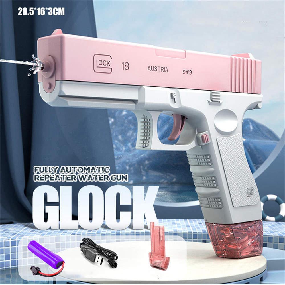 T-190 Electric Water Gun/Pistol (Blue and Pink )