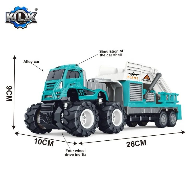 T-205 Airport Boarding Leader Truck 1:43 Scale 4x4 Wheel Die Cast