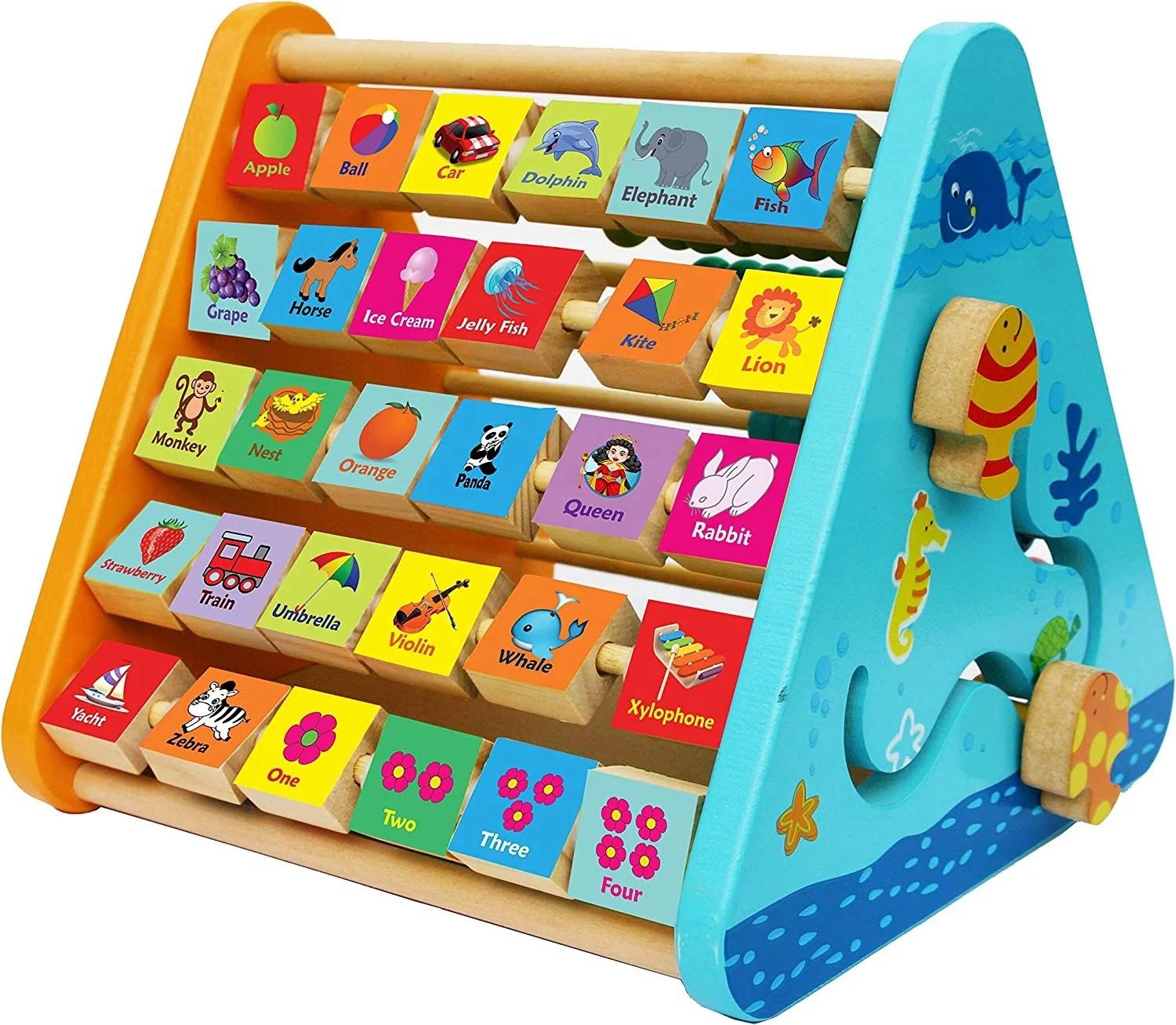 T-221 5-Sided Multiself wooden for Kids Learning