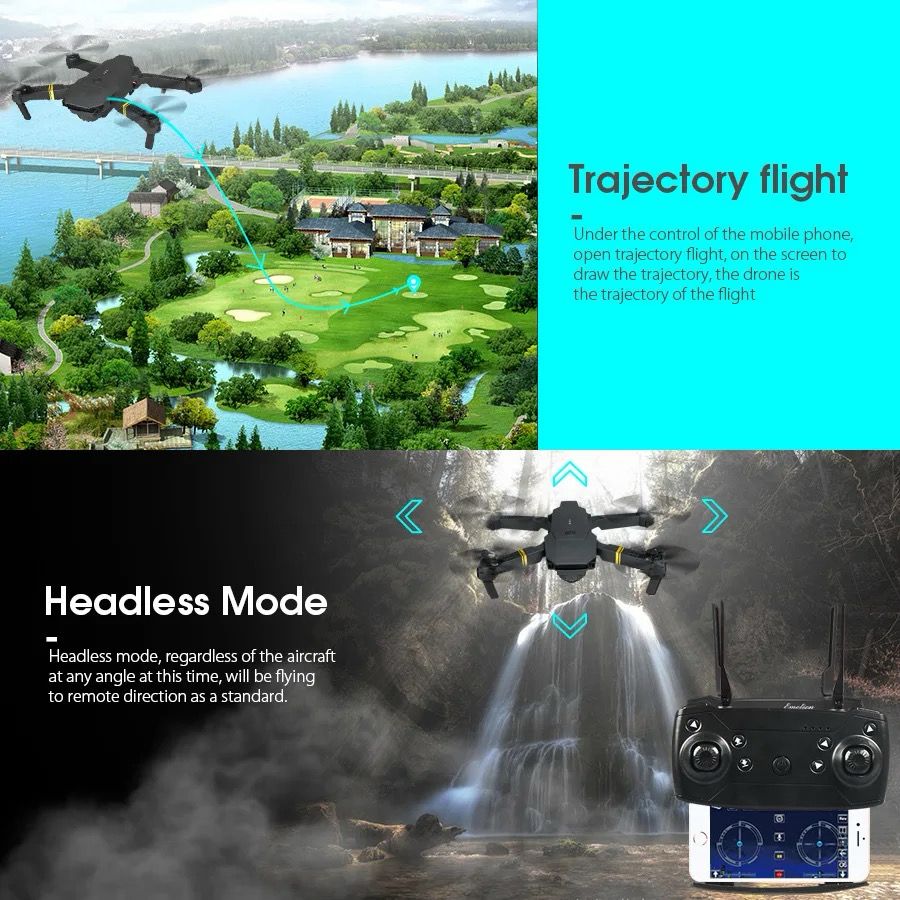 T-233 Pro Max Drone Double Camera Single Battery