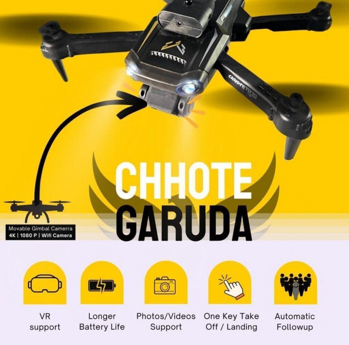 T-235 Chhote Garuda Drone With Double Camera Singal Battery