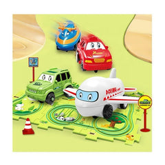 T-241 Puzzle Activity Car Track