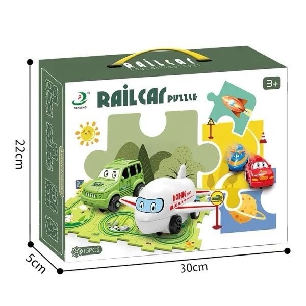 T-241 Puzzle Activity Car Track