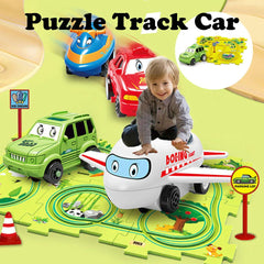 T-241 Puzzle Activity Car Track