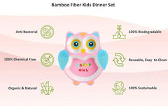 T-180-2 - Kids Crockery Set Tableware OWL